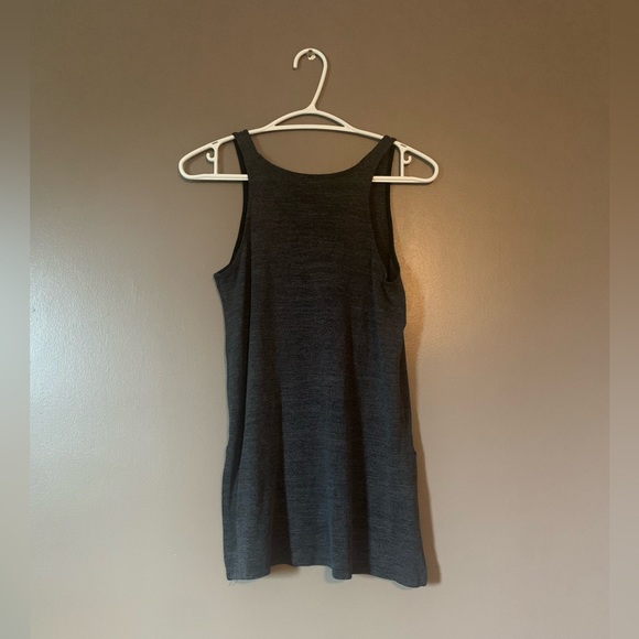 Dark Grey Knit Tank Top - Picture 2 of 8
